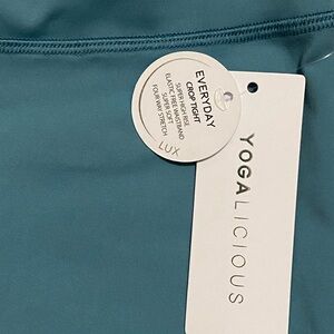 Yogalicious Lux Everyday Crop Tight in Blue